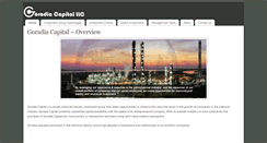 Desktop Screenshot of goradiacapital.com